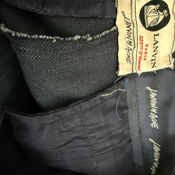 Lanvin Paris loves X ACNE STUDIOS jeans high waist rise Limited Edition RARE 26 - Picture 8 of 13